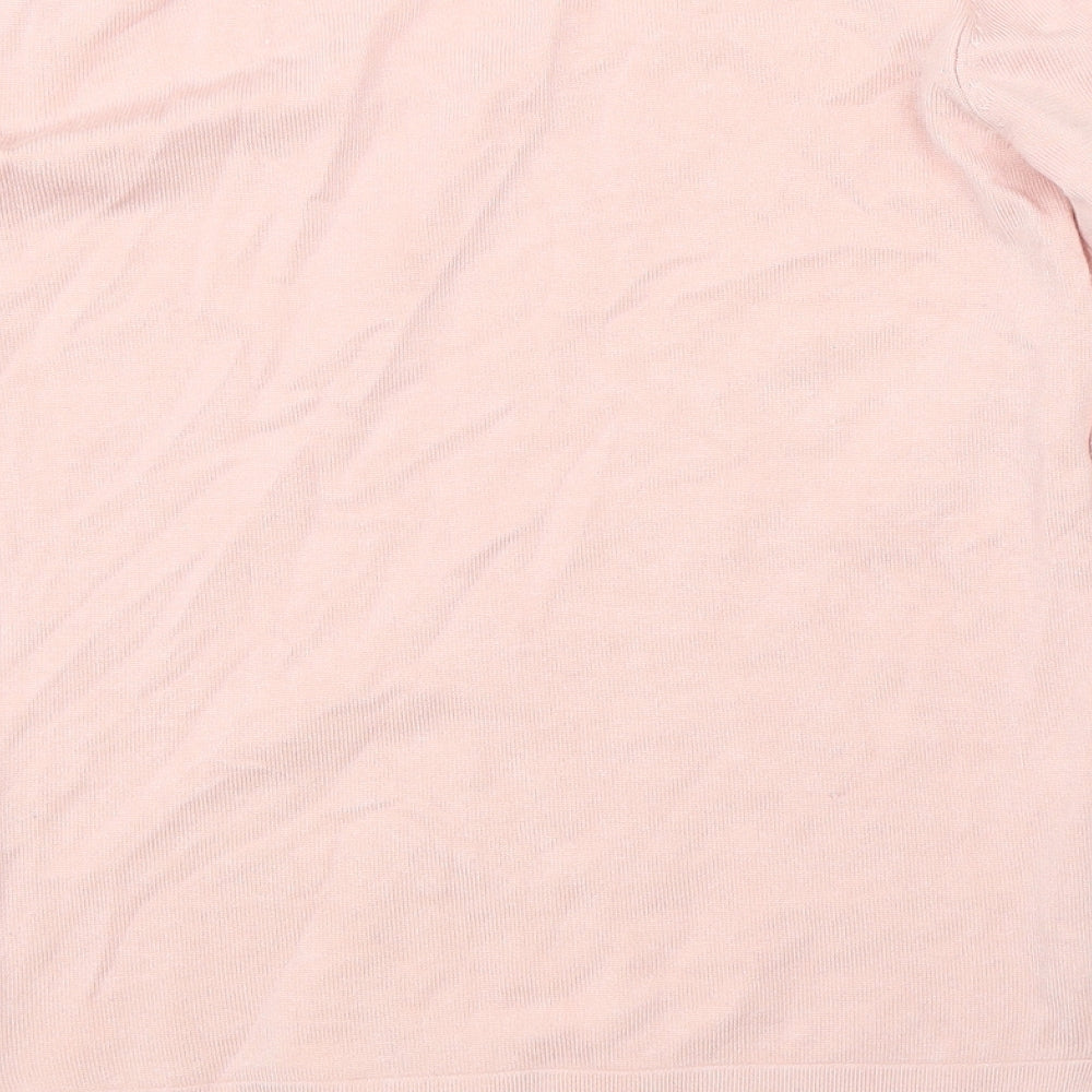 Encuentro Womens Pink Pullover Jumper Size S