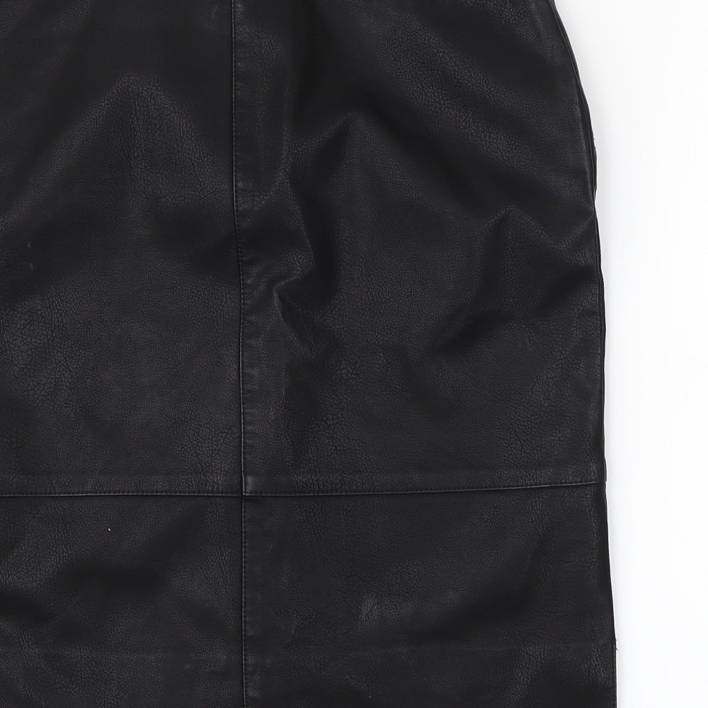 Label Lab Womens Black Straight & Pencil Skirt Size 10