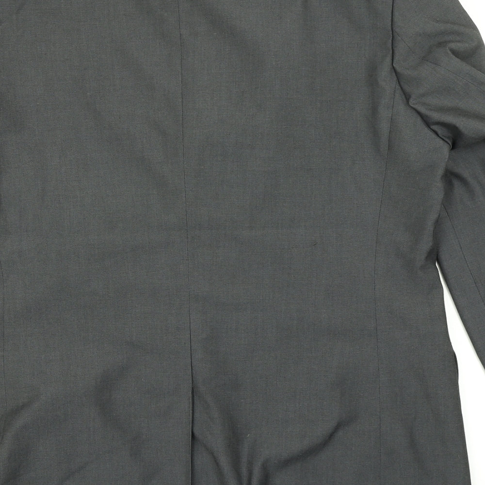 Jonathon Adams Mens Grey Jacket Blazer Size 42