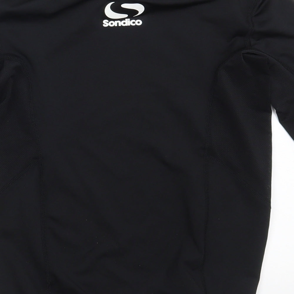 Sodico Girls Black Pullover Sweatshirt Size 9-10 Years