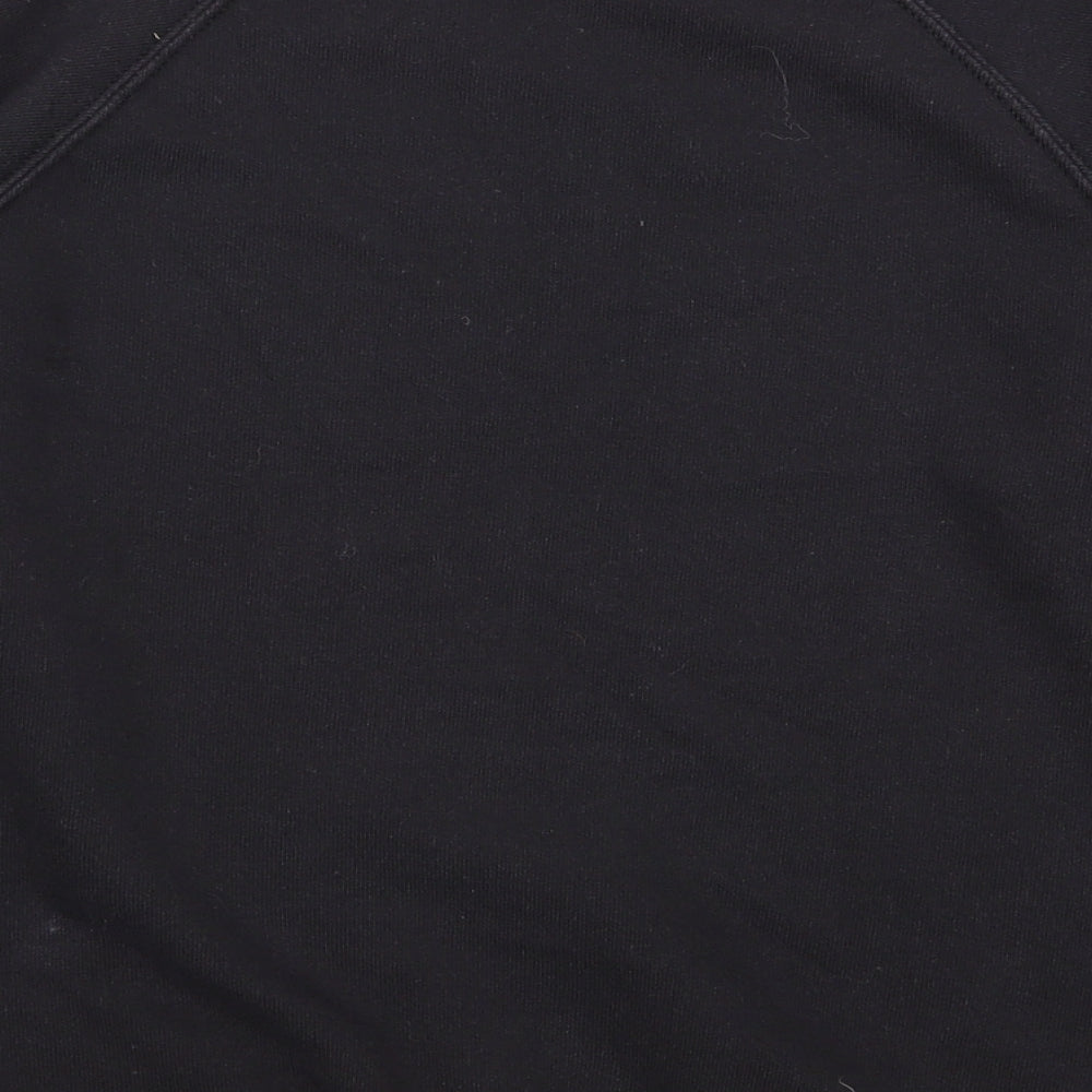 Fruit of the Loom Boys Black Pullover Jumper Size 9-10 Years
