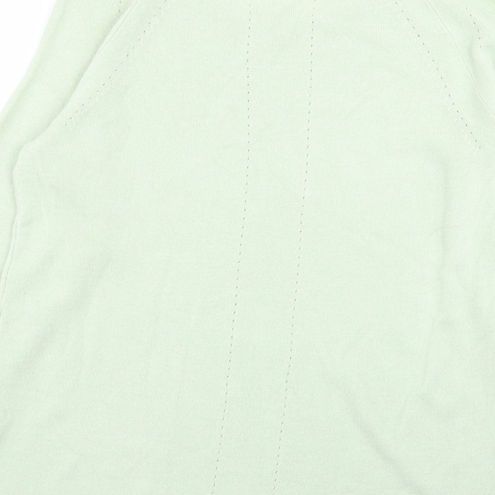 TU Womens Green Pullover Jumper Size 14