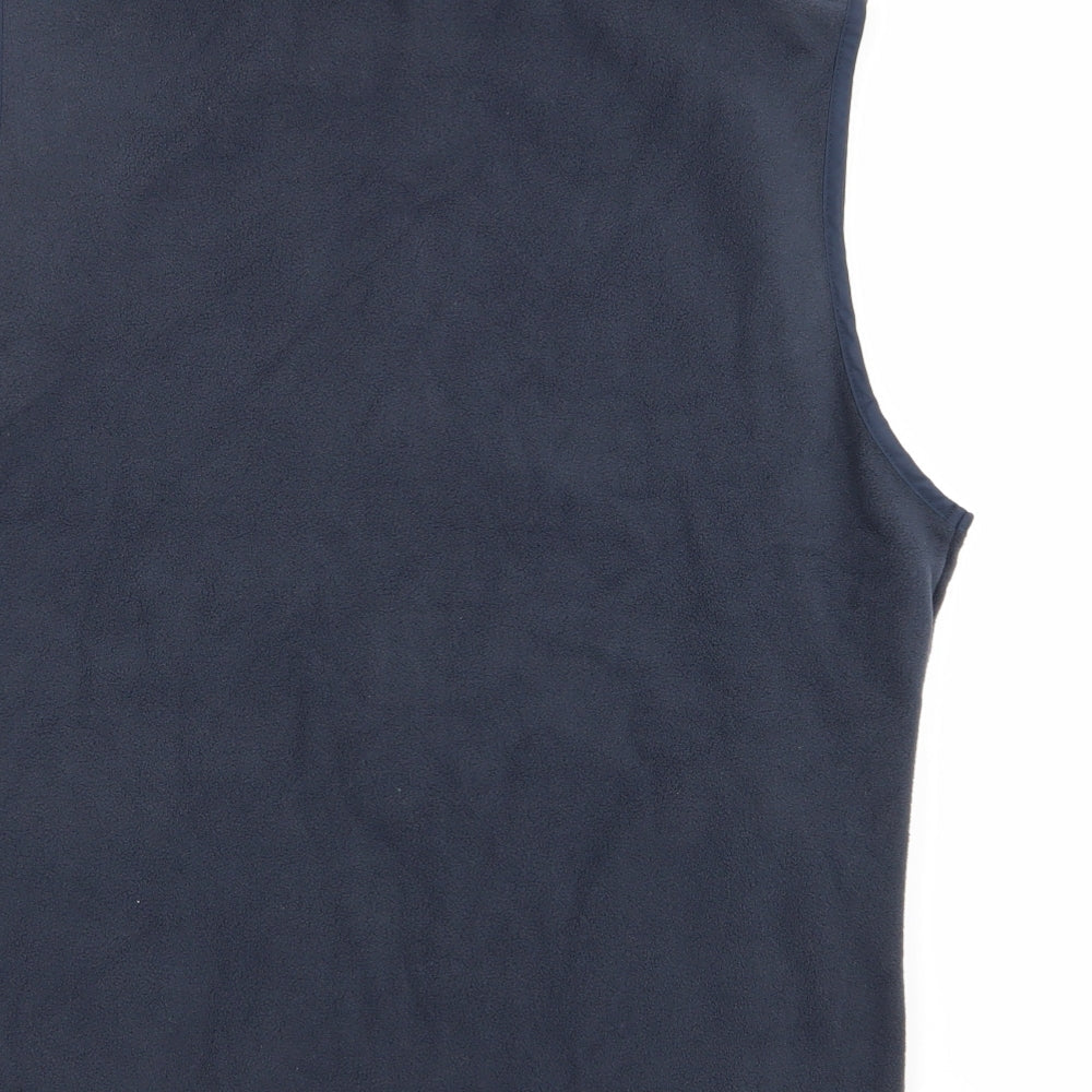 Henbury Womens Blue Full Zip Jumper Size 14