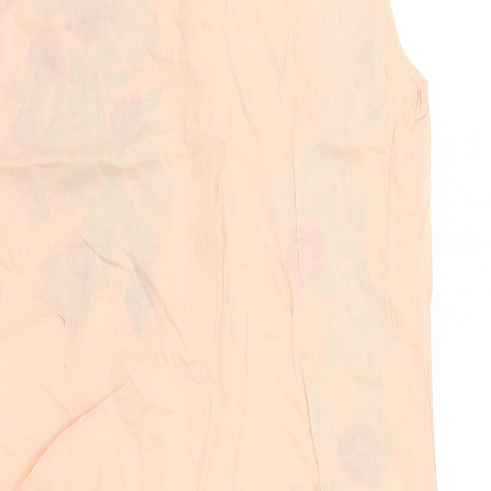 Fashion by Zain Womens Pink Floral Tank Dress Size S