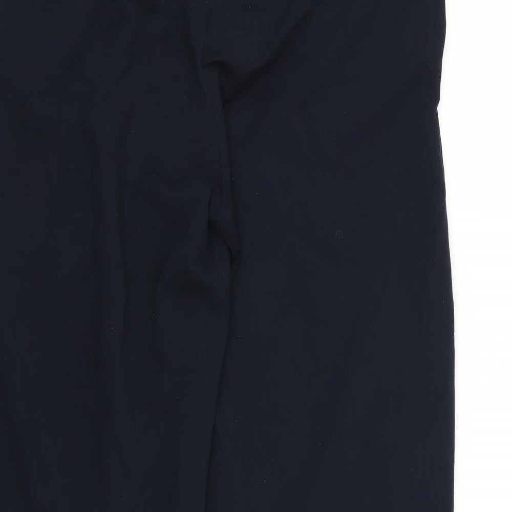 Jacquelin de yong Womens Blue Trousers Size M L21 in