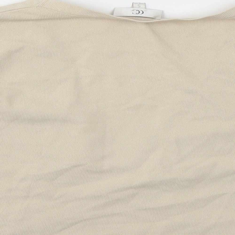 Country Casuals Womens Beige Cardigan Jumper Size S