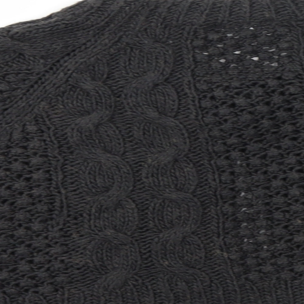 New Look Womens Grey Cardigan Jumper Size 12