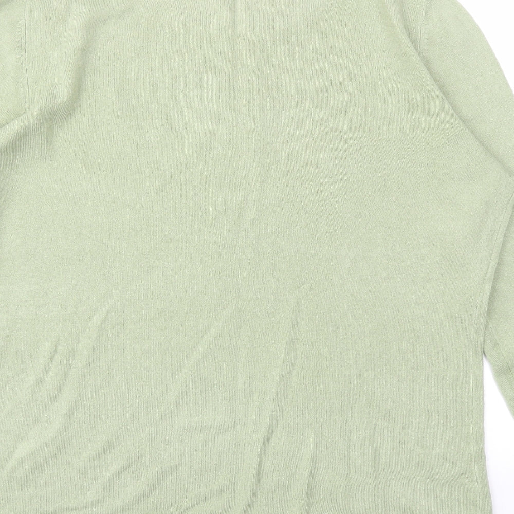 Bonmarché Womens Green Pullover Jumper Size 12