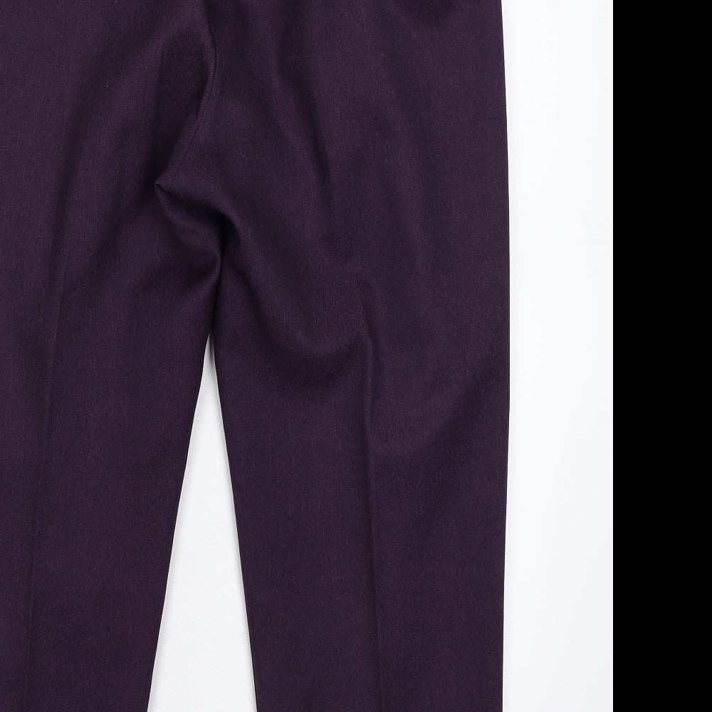 Berkertex Womens Purple Trousers Size 32 L25 in