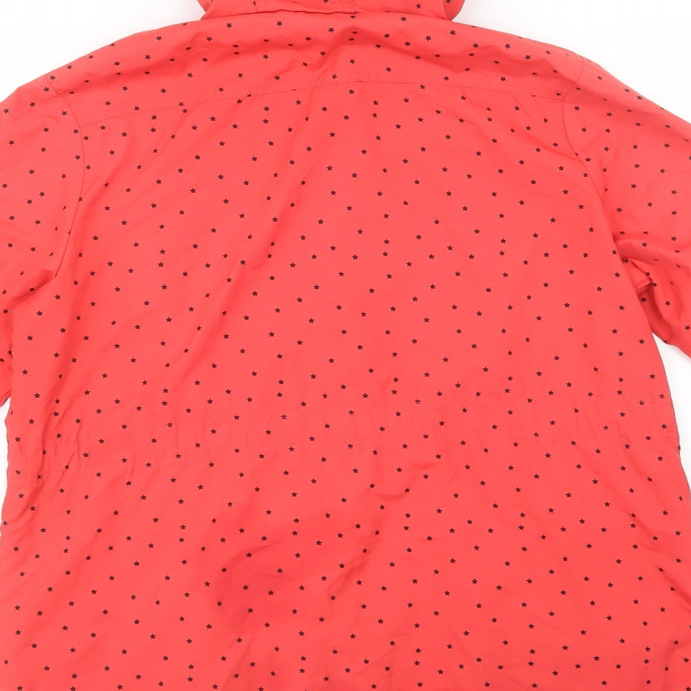 Matalan Womens Red Polka Dot Jacket Size 12