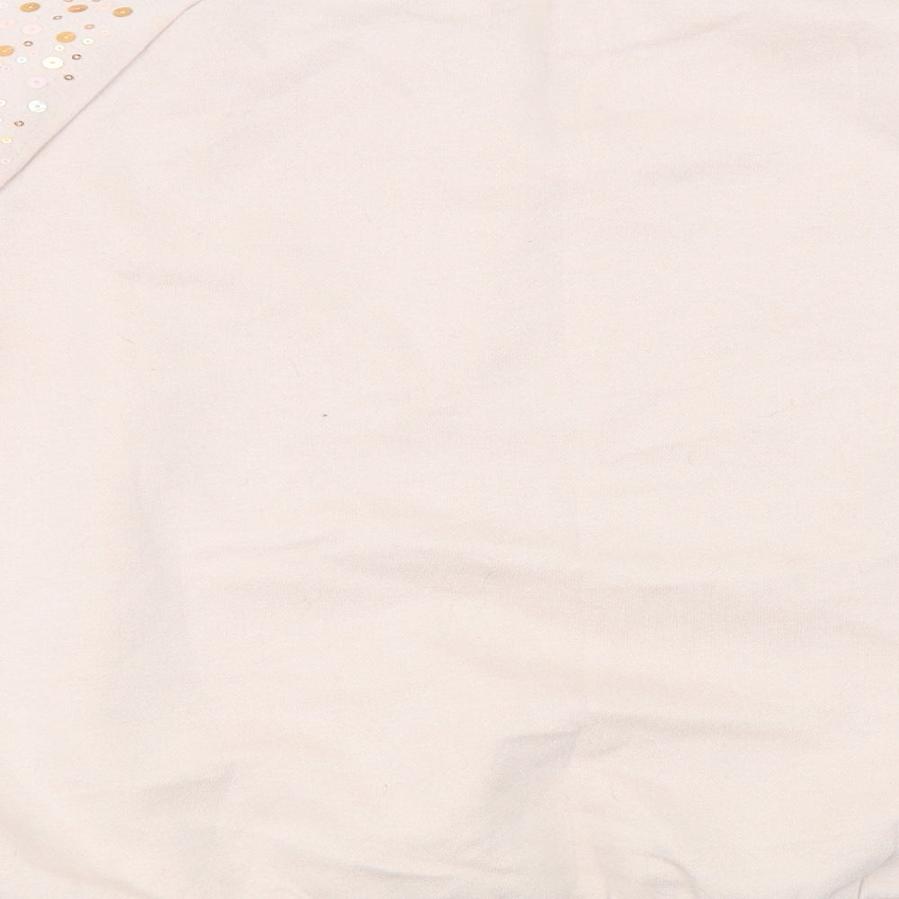 H&M Girls Pink Pullover Sweatshirt Size 13 Years