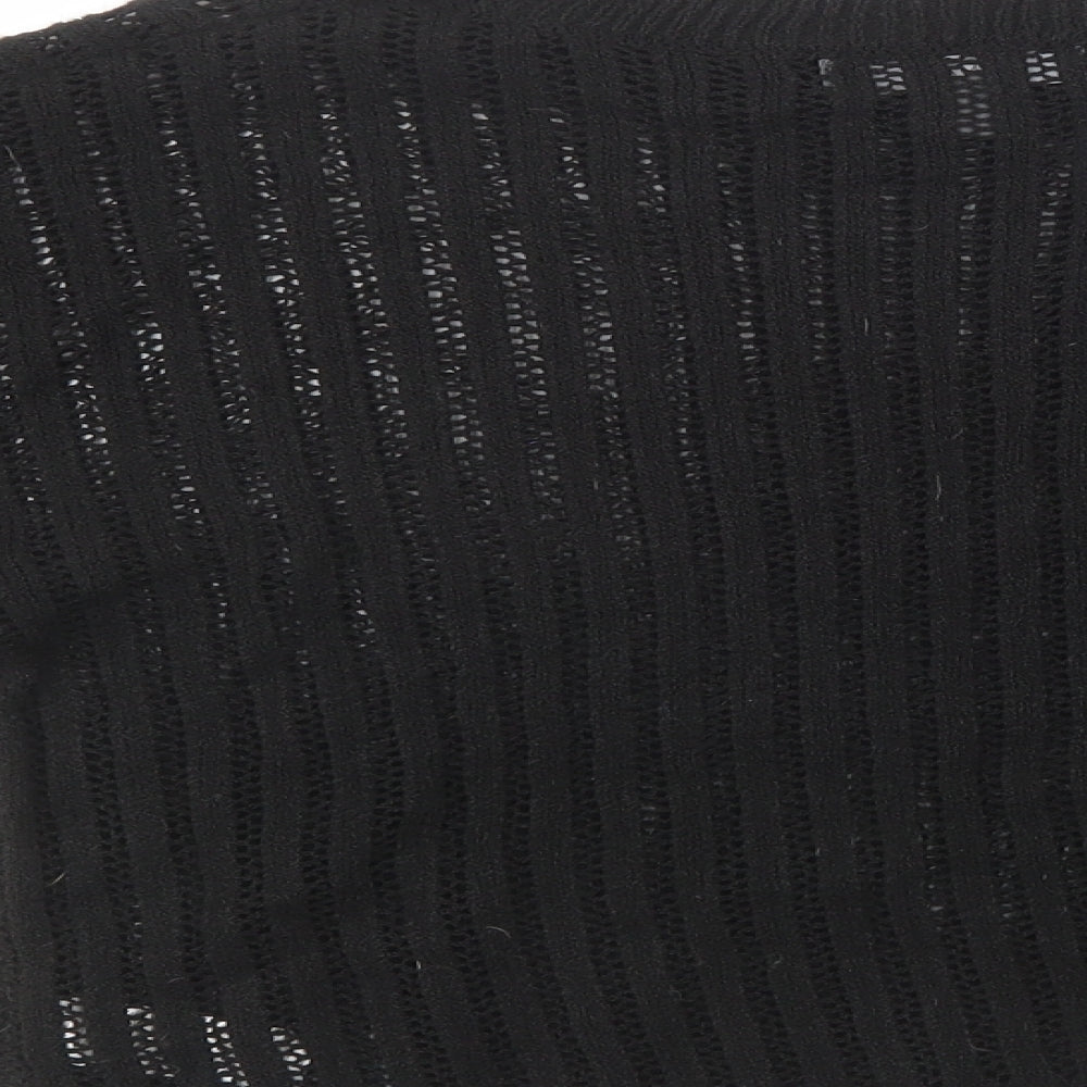 Primark Womens Black Knit Pullover Sweatshirt Size 14