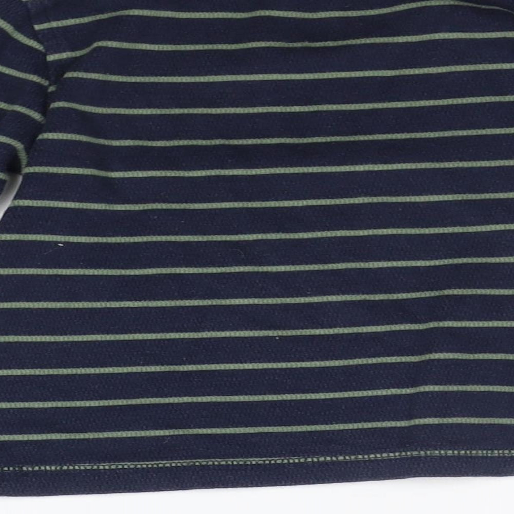 George Girls Blue Striped Pullover Jumper Size 4-5 Years