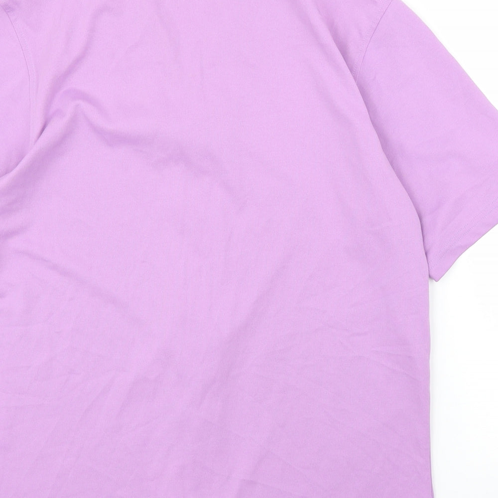 NEXT Mens Purple Button-Up Size S