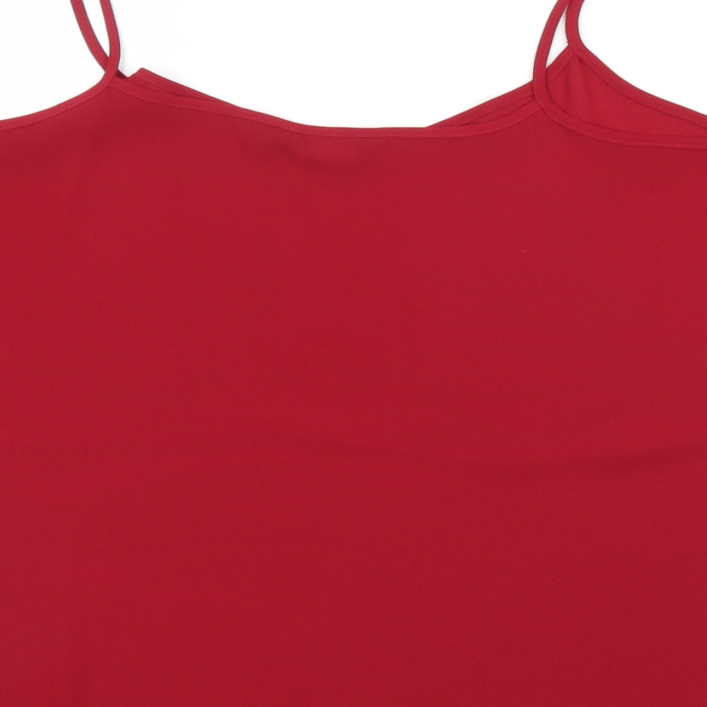 New Look Womens Purple Camisole Blouse Size 14
