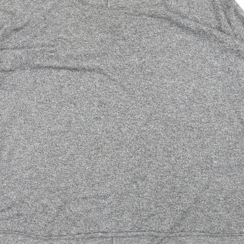 Topshop Womens Grey Basic T-Shirt Size 10