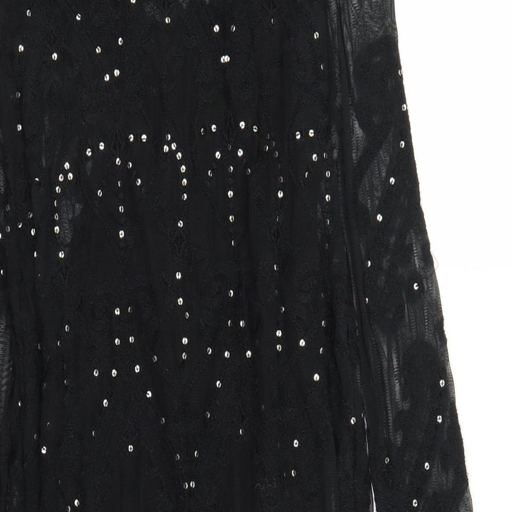 Marks & Spencer Womens Black Shift Size 8