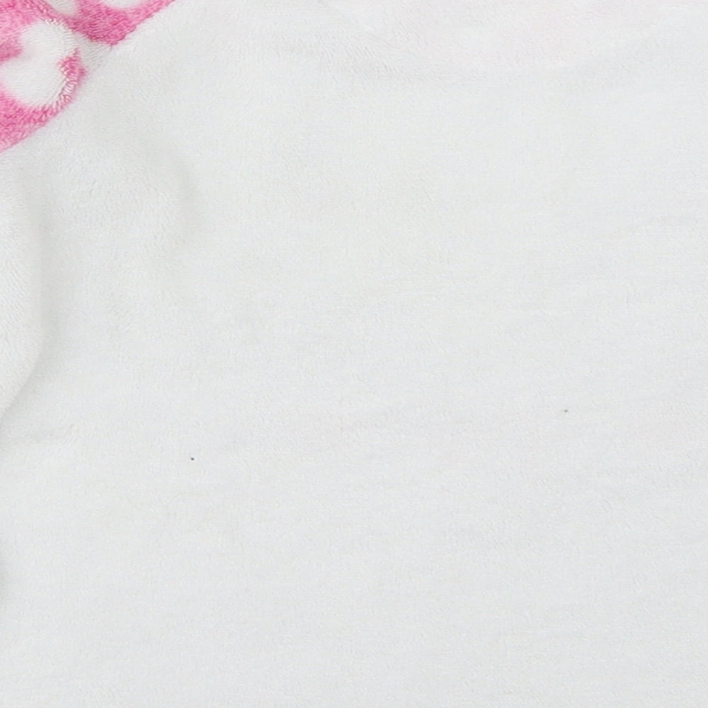 YD Girls White Solid Top Pyjama Top Size 6-7 Years