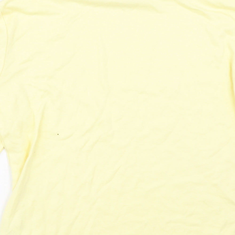 Paramour Womens Yellow Pullover Jumper Size S