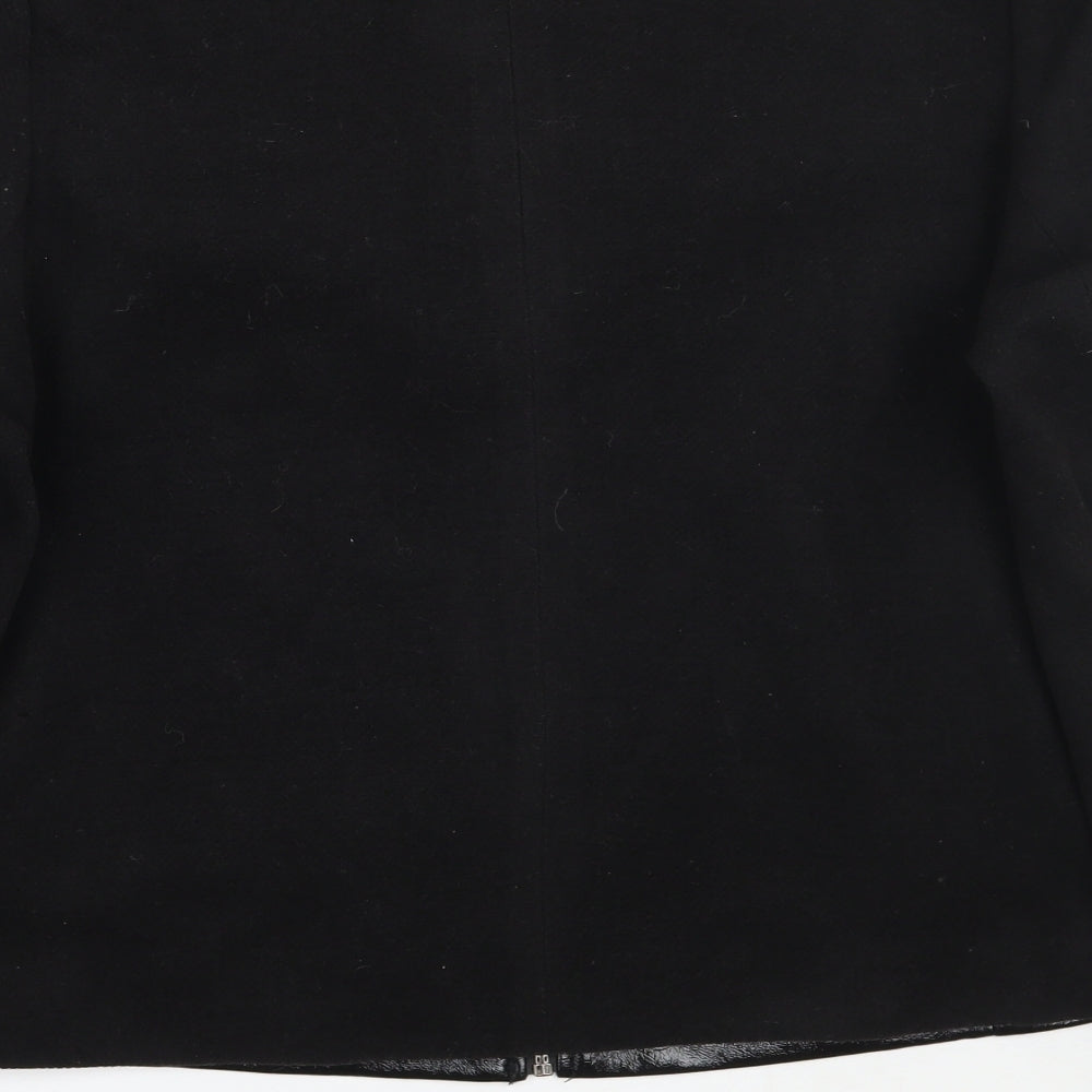 Frime Womens Black Jacket Coat Size L