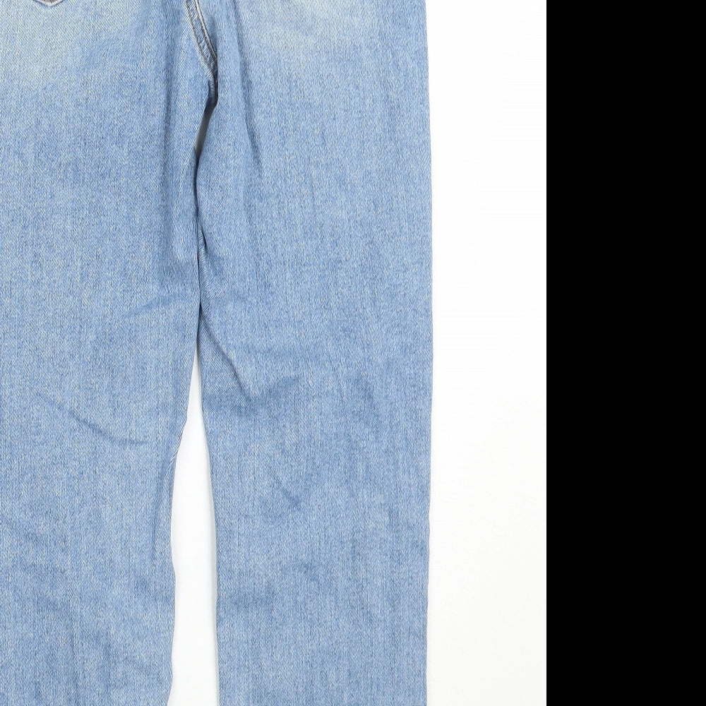 ASOS Womens Blue Mom Jeans Size 27 L30 in