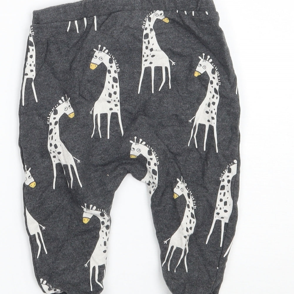NEXT Baby Grey Sweatpants Trousers Size 3-6 Months