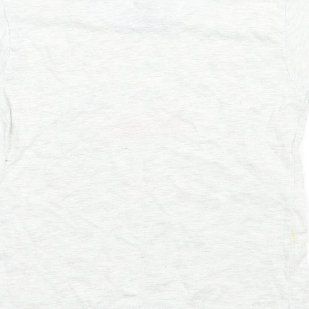 Preworn Boys Grey Basic T-Shirt Size 3-4 Years