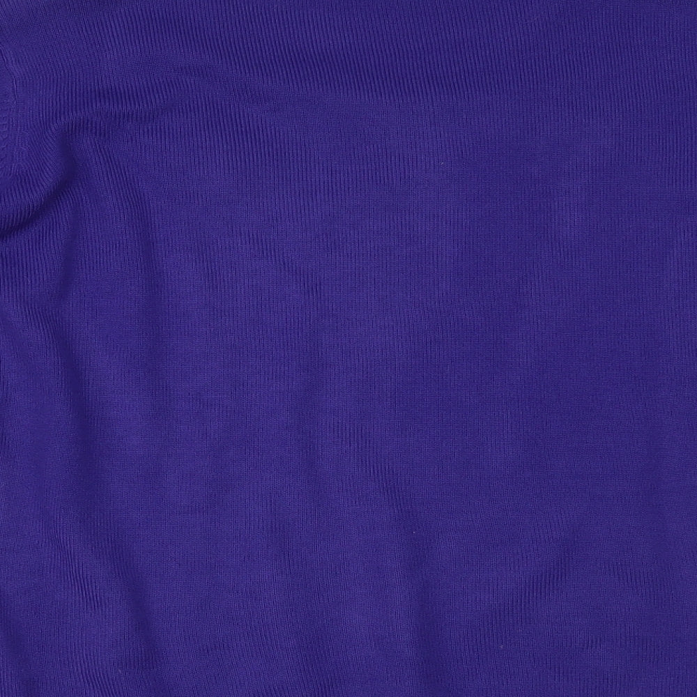 Fay Louise Womens Purple Pullover Jumper Size M