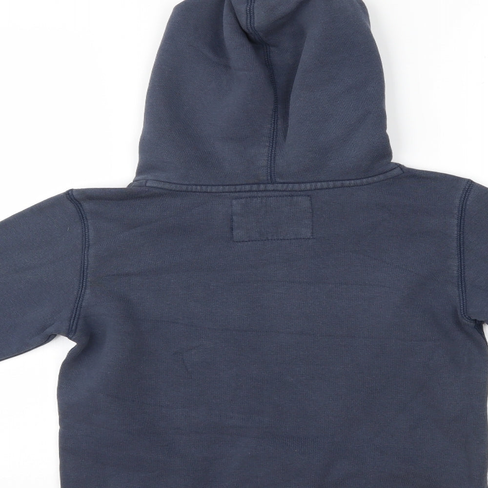 H&M Girls Blue Pullover Hoodie Size 7-8 Years