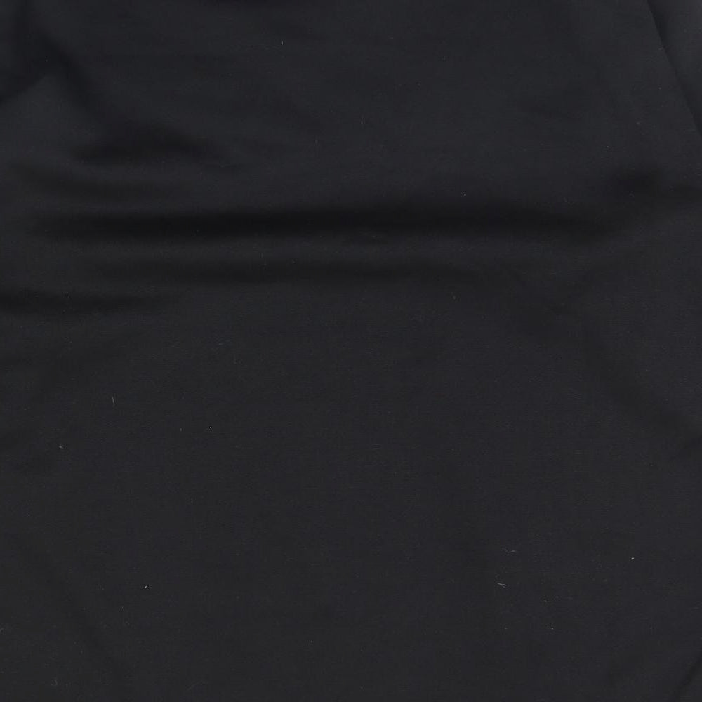 sports Womens Black Pullover Jumper Size 14