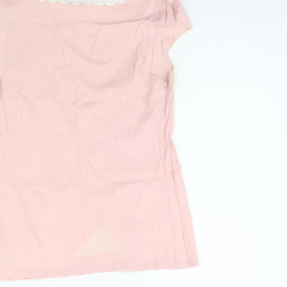 Dorothy Perkins Womens Pink Basic Tank Size 8
