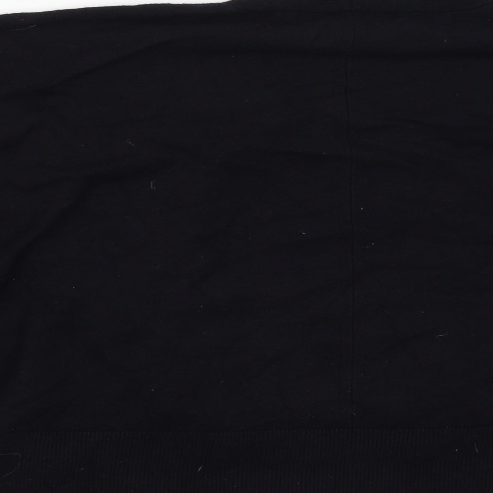 George Womens Black Cardigan Jumper Size 14