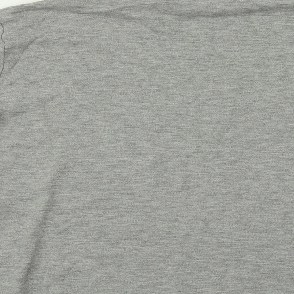 isle Womens Grey Pullover Sweatshirt Size S