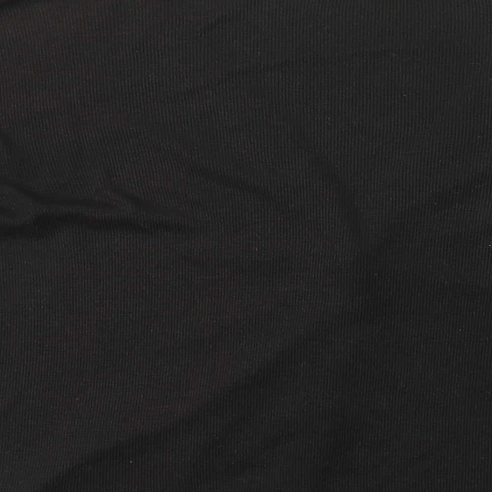 La Femme Womens Black Cardigan Jumper Size 12