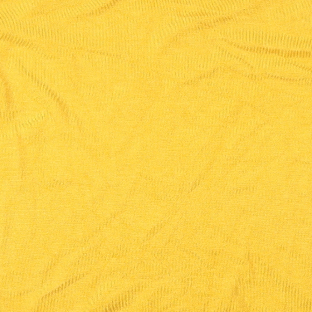 Love Knitwear Womens Yellow Pullover Jumper Size 12