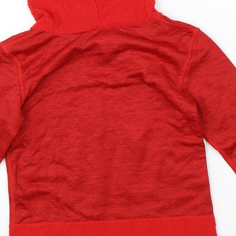 Decathalon Boys Red Basic T-Shirt Size 6 Years