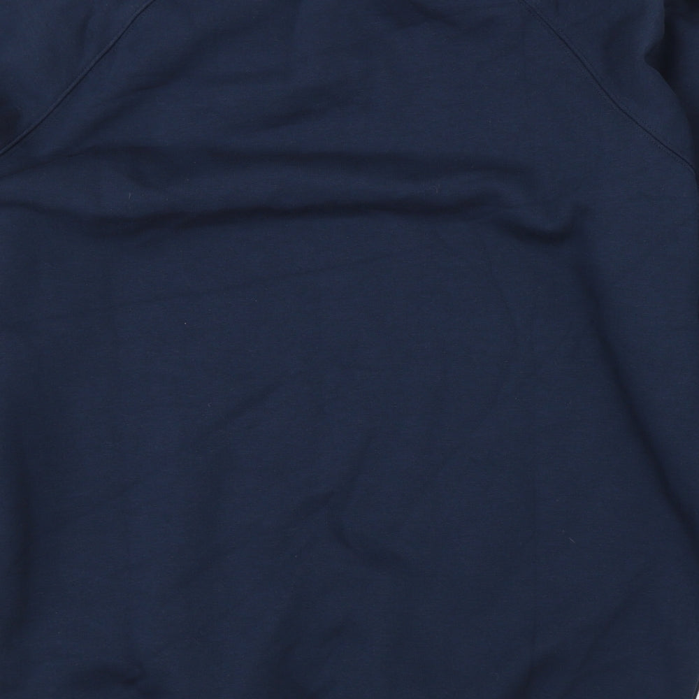 Alexandra Mens Blue Pullover Sweatshirt Size M