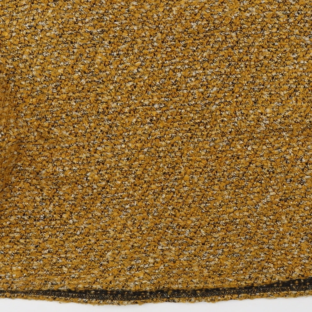 New Look Womens Yellow Knit Pullover Jumper Size L