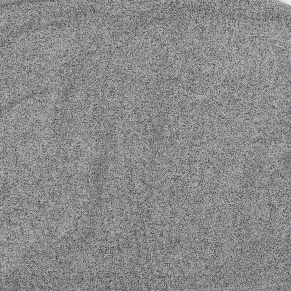 New Look Womens Grey Knit Pullover Jumper Size M