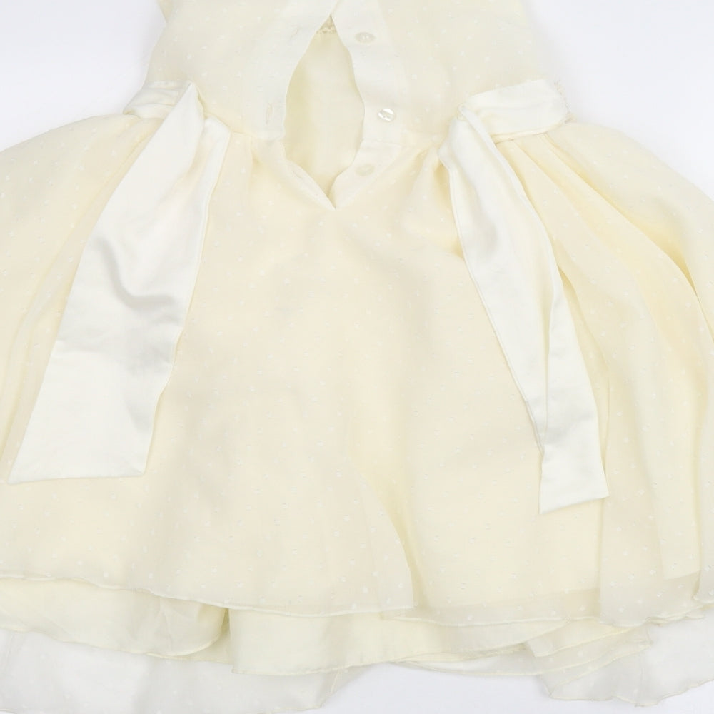 Mothercare Womens White Fit & Flare Size 30