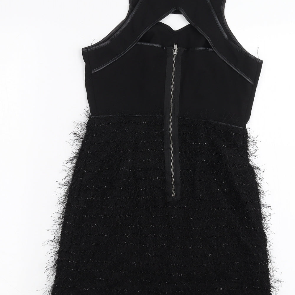 Silence + Noise Womens Black A-Line Size XS