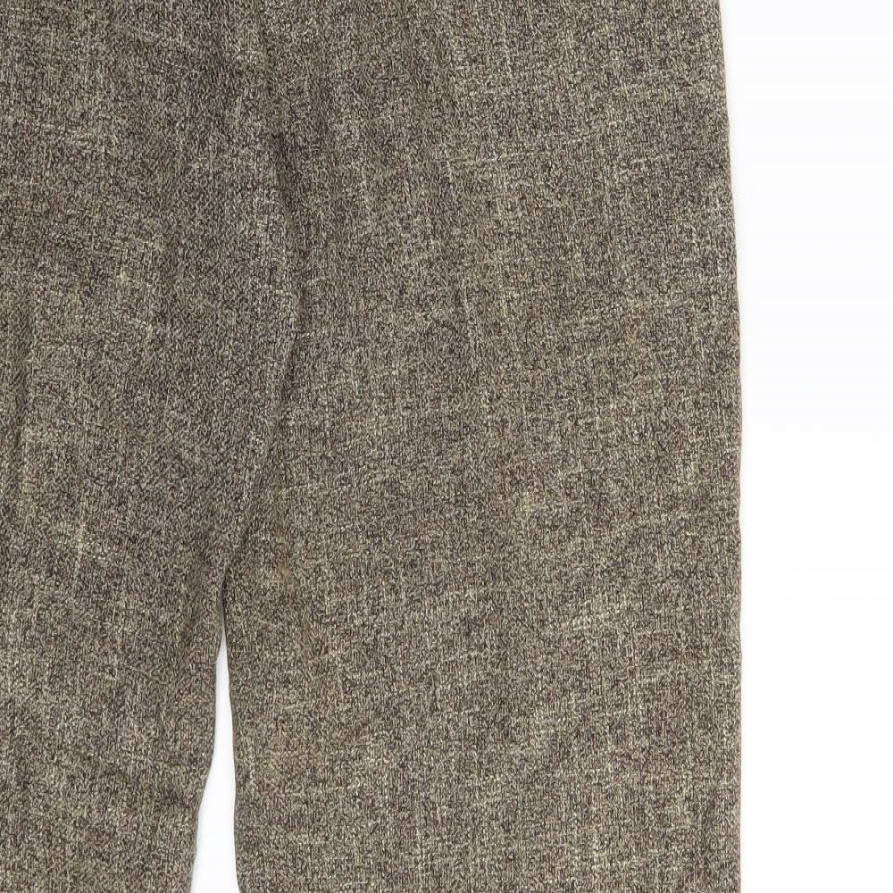 Dunnes Womens Beige Dress Pants Trousers One Size L30 in