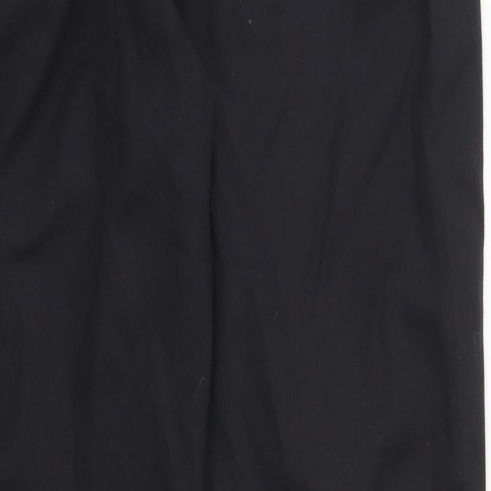 Alexandra Womens Black Trousers Size 10 L27 in