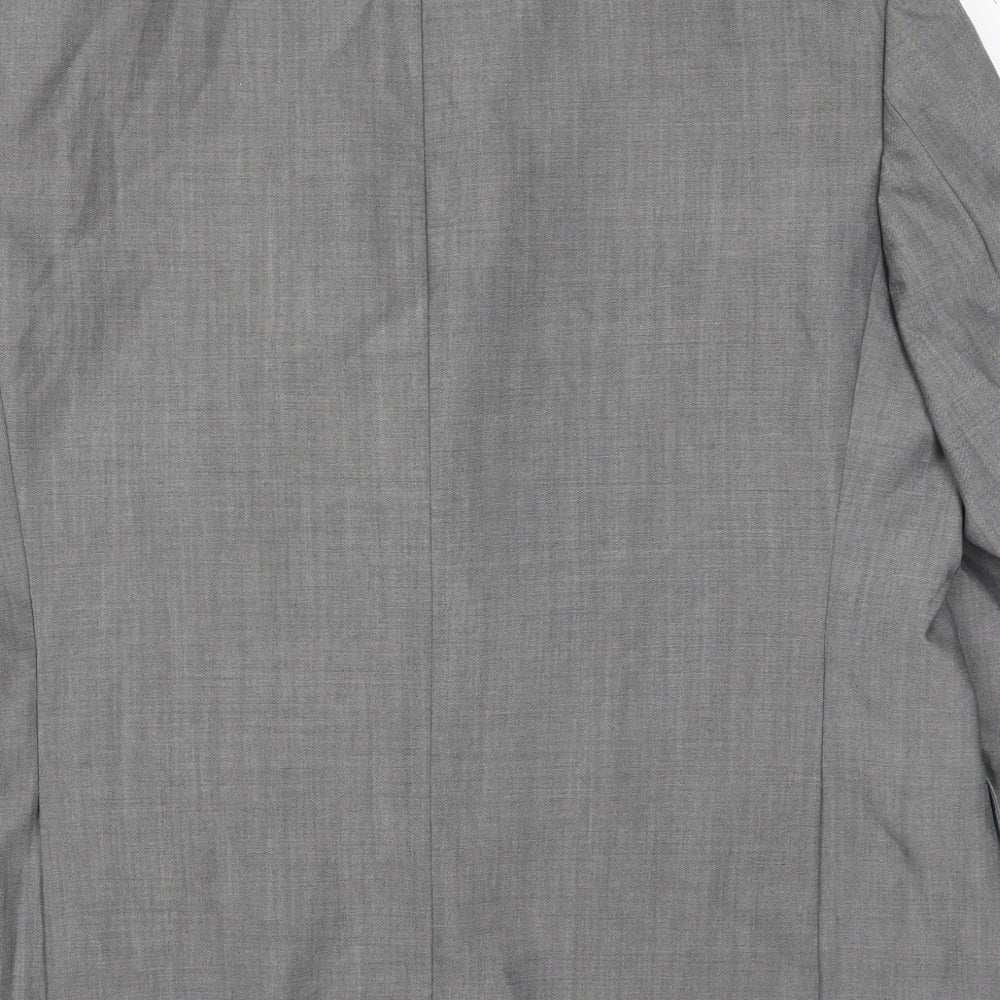 Marks & Spencer Mens Grey Jacket Suit Jacket Size 44