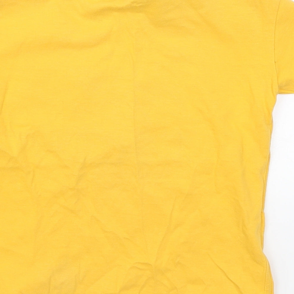 Pir Pir Boys Yellow Basic T-Shirt Size 7-8 Years - eLescott Denim Sport