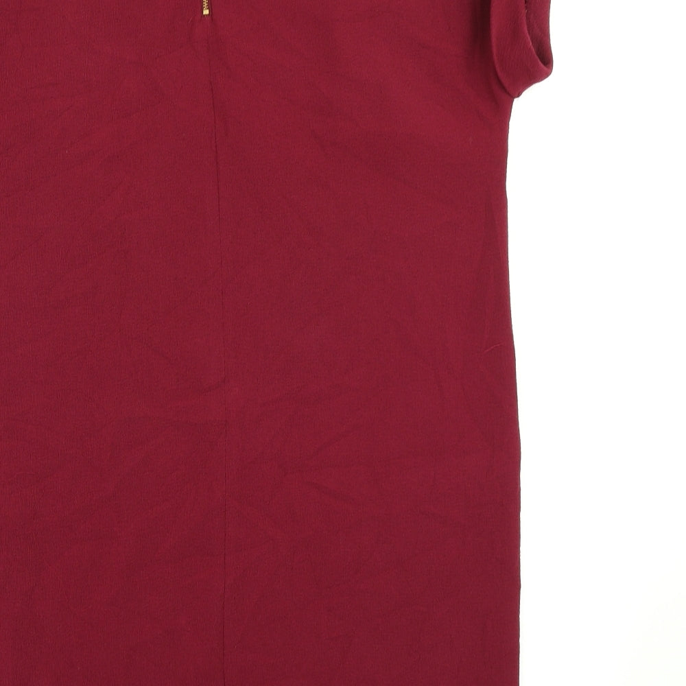 Papaya Womens Red A-Line Size 14