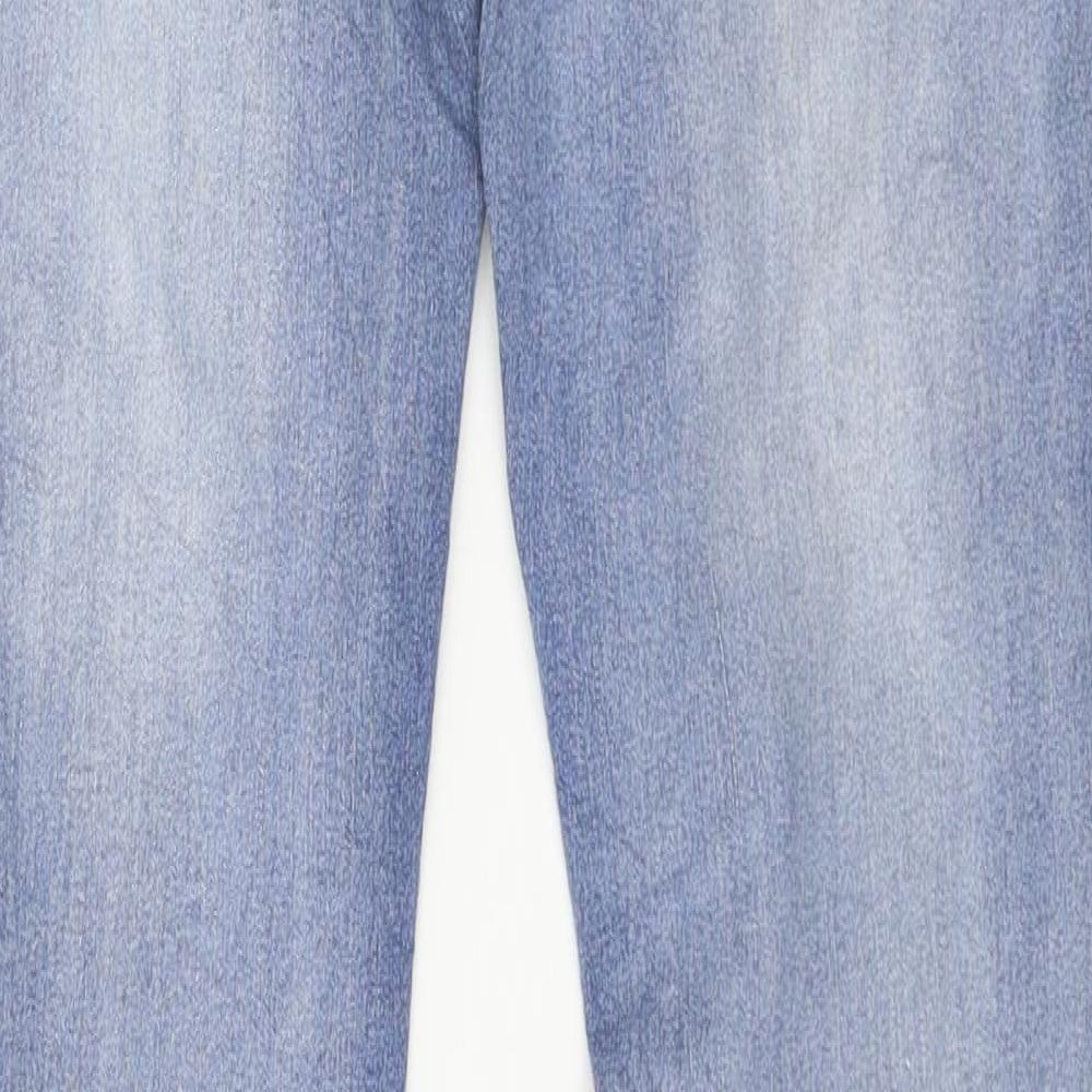 One Love Womens Blue Denim Skinny Jeans Size M L29 in