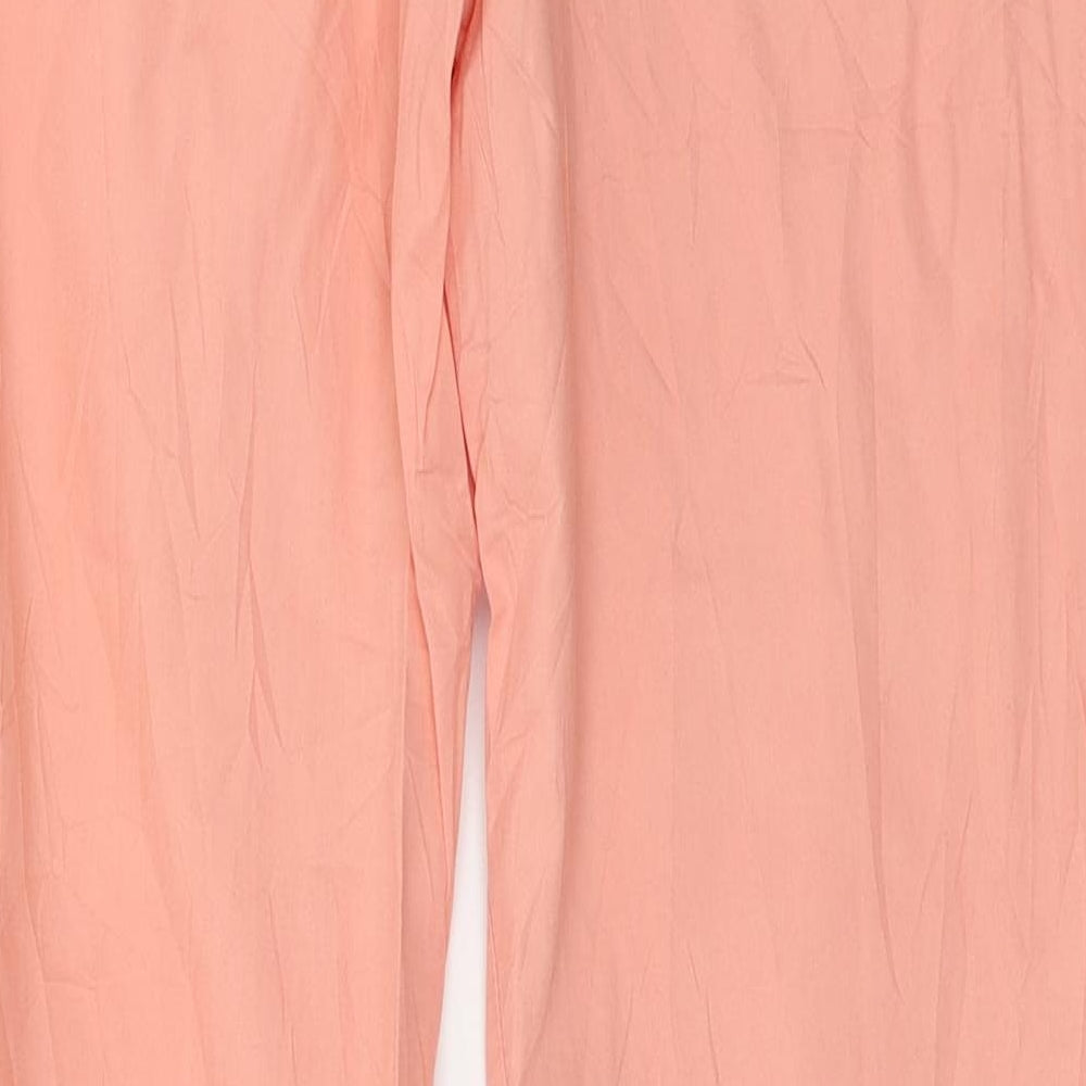 Promod Womens Pink Trousers Size 8 L29 in