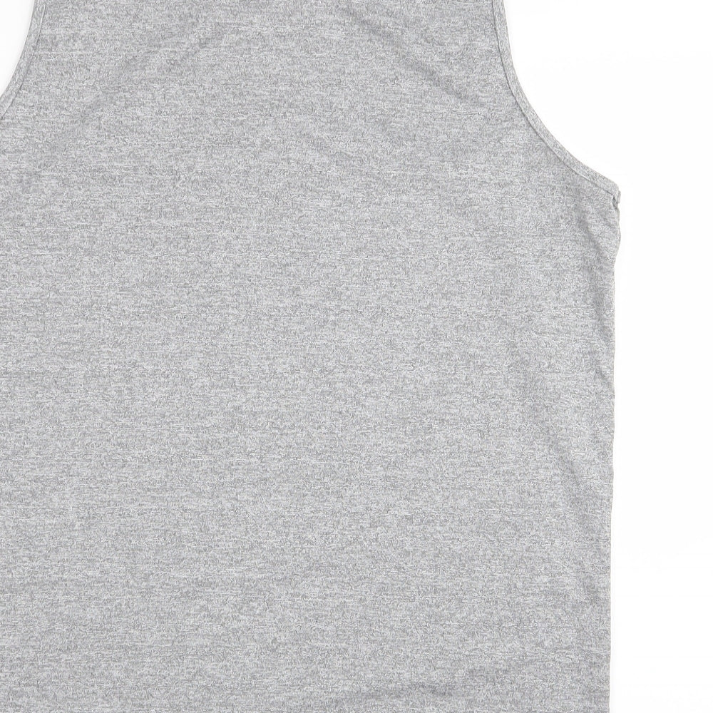 native sport Mens Grey Basic Tank Size L