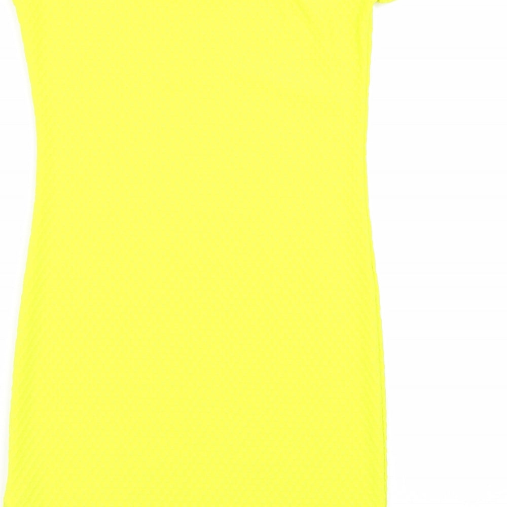 Cameo Rose Womens Yellow A-Line Size 12
